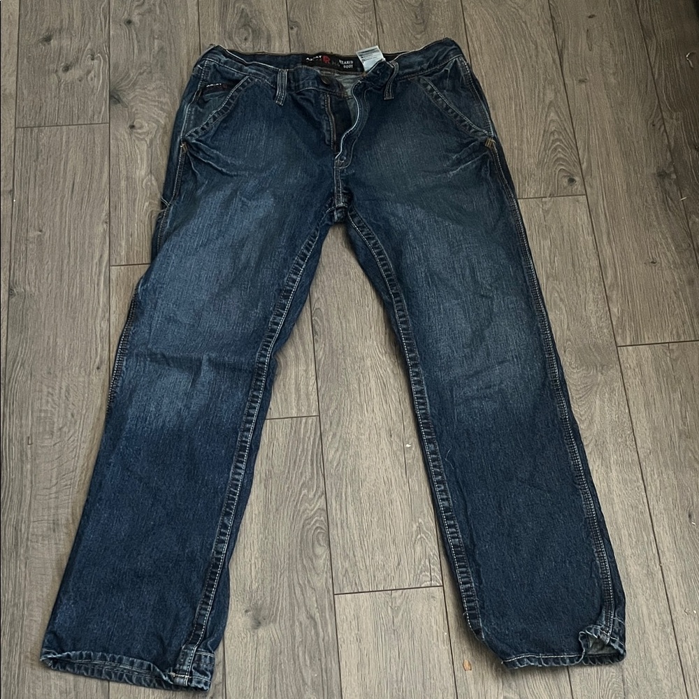 Ariat Men's Dark Blue Relaxed Jeans